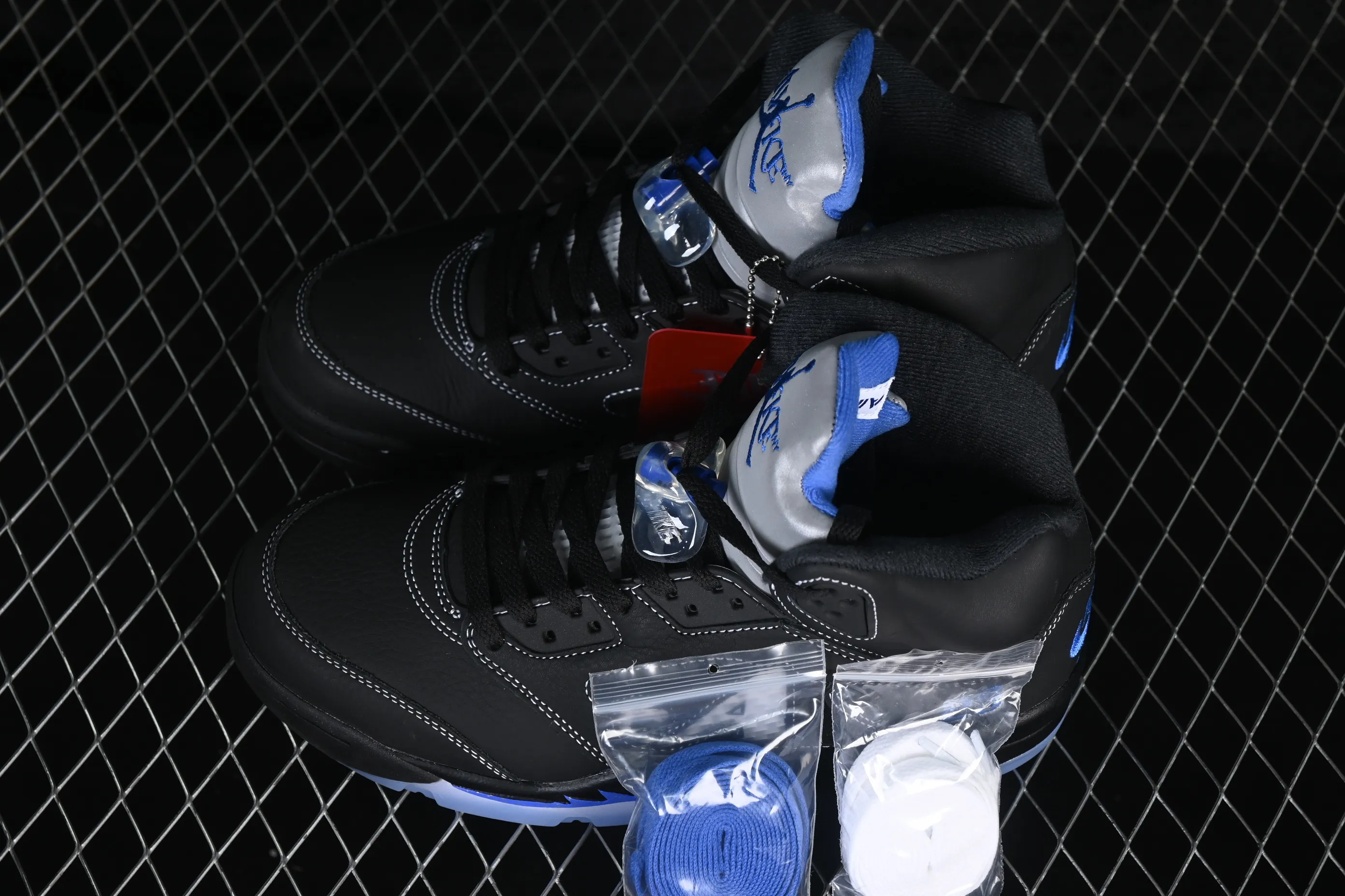 All categories Air Jordan Jordan series basketball shoes Air Jordan 5 TG version Awake NY x Air Jordan 5 "Black Metallic" AJ5 Joe 5 joint model black and gray DV4982-004